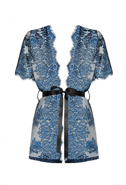 OB Yassmyne peignoir blue L/XL
