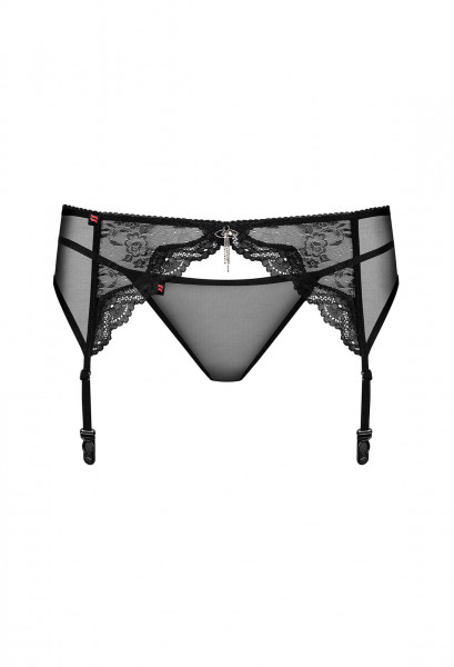 OB Charms garter belt & thong XXL