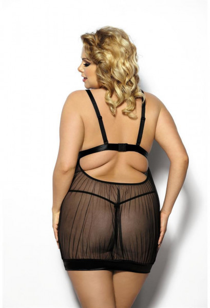 AS Solange chemise schwarz XXL+