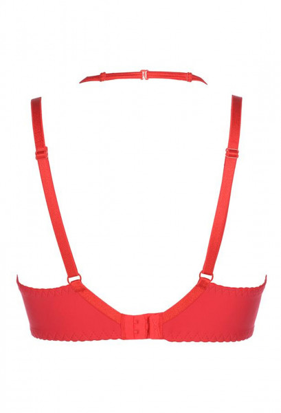 V-8431 Plus Size bra red 80F