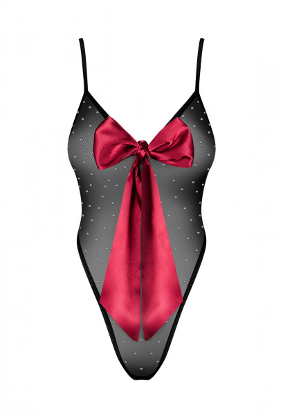 OB Tienesy teddy black-red Size Plus 2XL/3XL