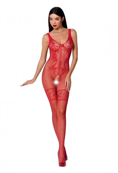 PE Bodystocking BS069 red S/L