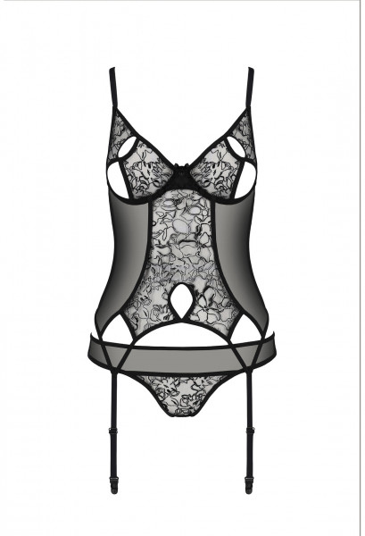PE ECO Primula corset black L/XL