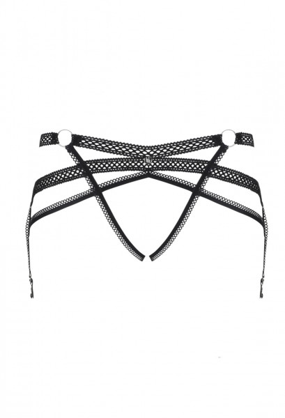 OB Darkie garter belt black L/XL