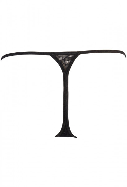 V-9509 babydoll & string black L