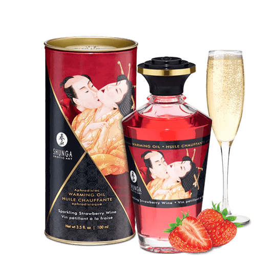 Aphrodisiakum wärmendes Öl - Sparkling Strawberry Wine