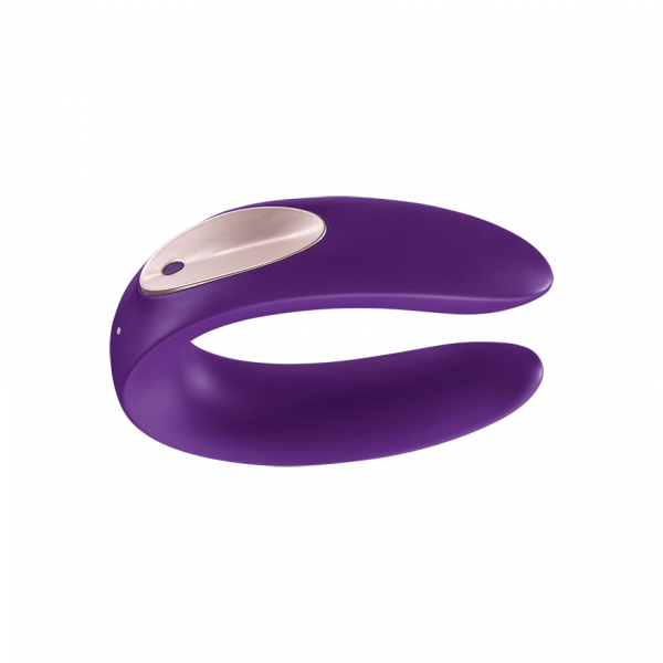 Stimulator für Paare Satisfyer Double Plus - Violett