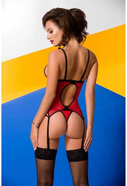 AV Salome Corset red S/M