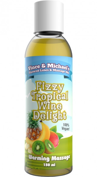 Massageöl Fizzy Tropical Wine Delight 150 ml