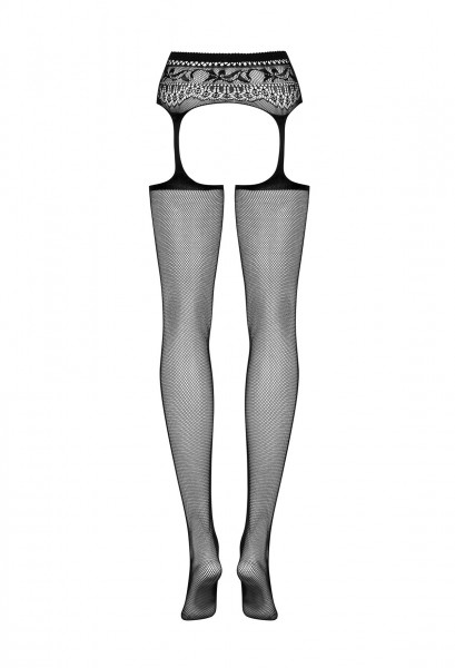 OB Garter stockings S307 black S/M/L
