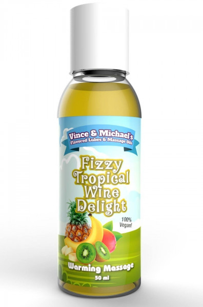 Massageöl Fizzy Tropical Wine Delight 50 ml