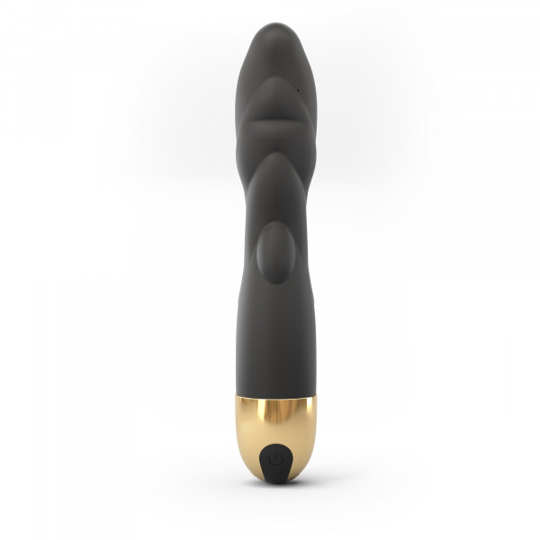 Vibrator Dorcel Flexi & Joy - Schwarz und Gold