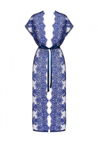 OB Flowlace peignoir blue L/XL