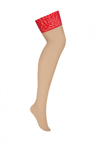 OB Loventy stockings red S/M