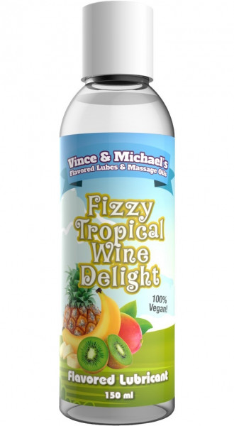 Gleitmittel Flavoured Delight Fizzy Tropical Wine 150 ml