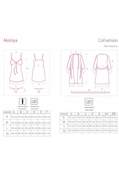 CF Aksinya chemise/peignoir beige S