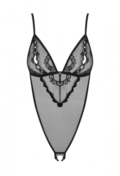 OB Millagro crotchless teddy black L/XL