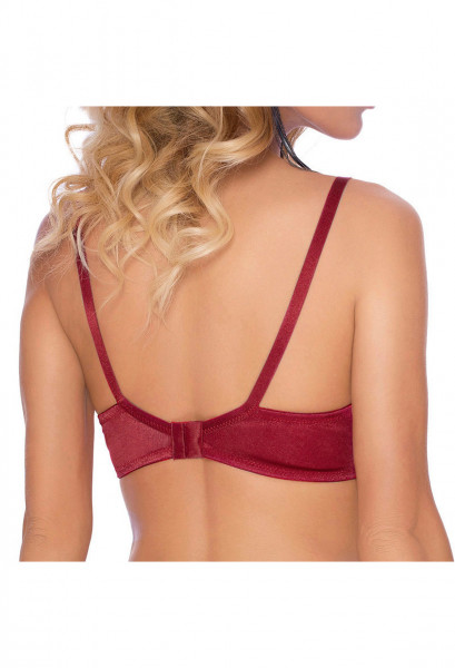 RZ Mehendi soft-bra claret 80B