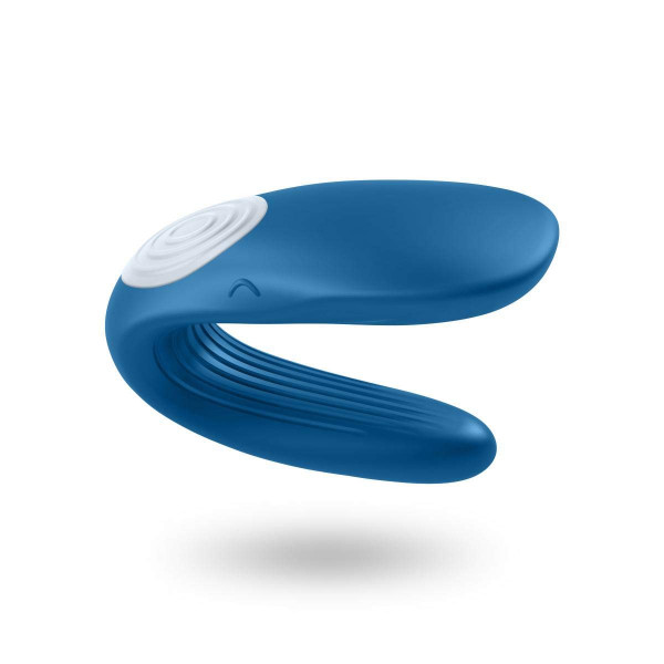 Stimulator für Paare Satisfyer Double Whale - Blau