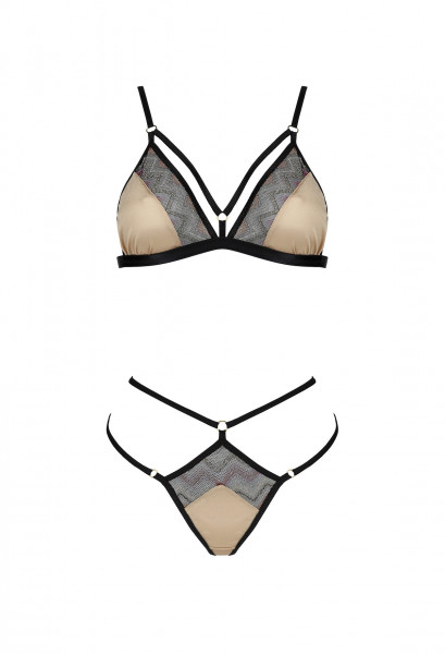 CA Indila 2pcs set gold L/XL