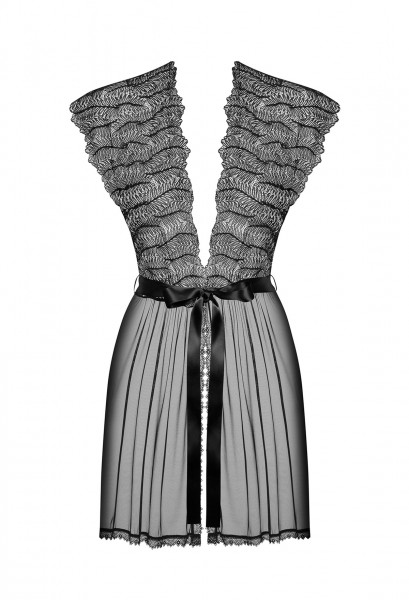 OB Romanesa peignoir black L/XL