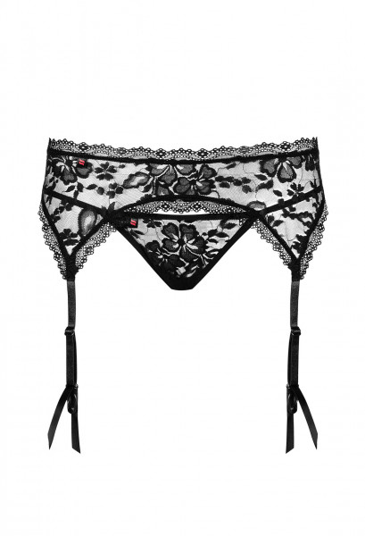 OB Catia garter belt & thong S/M