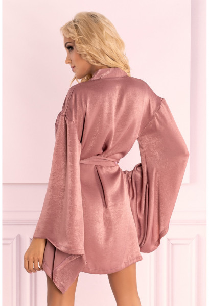 LC Faomi dressing gown powder S/M