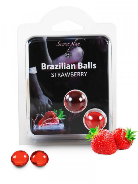 Brazilian Balls Set Erdbeere 3385-7