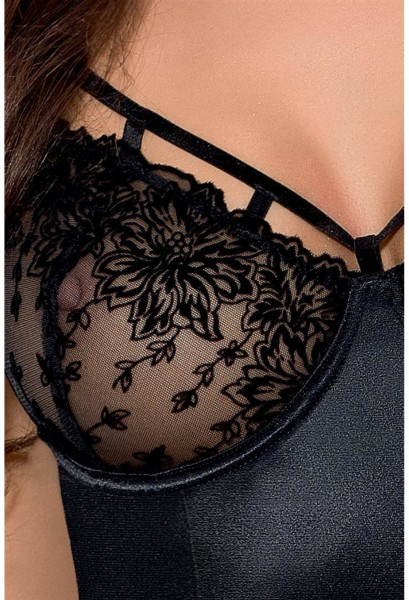 PE Haya corset schwarz S/M