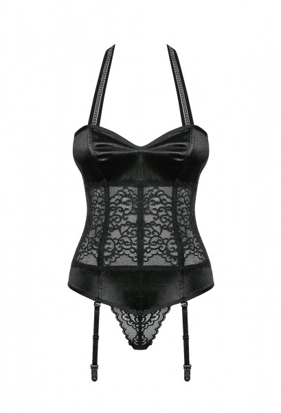 OB Ailay corset & thong black S/M