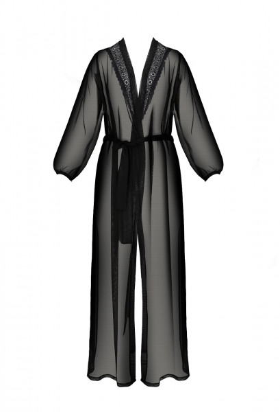 PE ECO Zinnia peignoir black XXL/XXXL